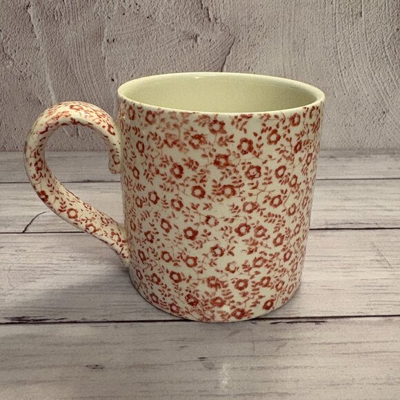 Burleigh Felicity Staffordshire England Mug Pink/White Floral (SKU: 219MI) - Picture 4 of 10